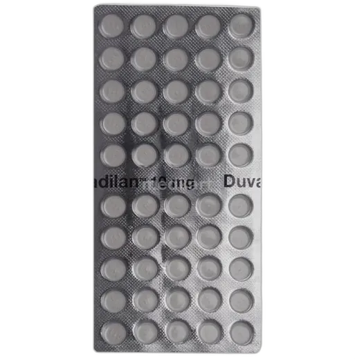 duvadilan 10mg tablet 50's